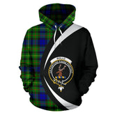 Rollo Modern Tartan Crest Hoodie - Circle Style